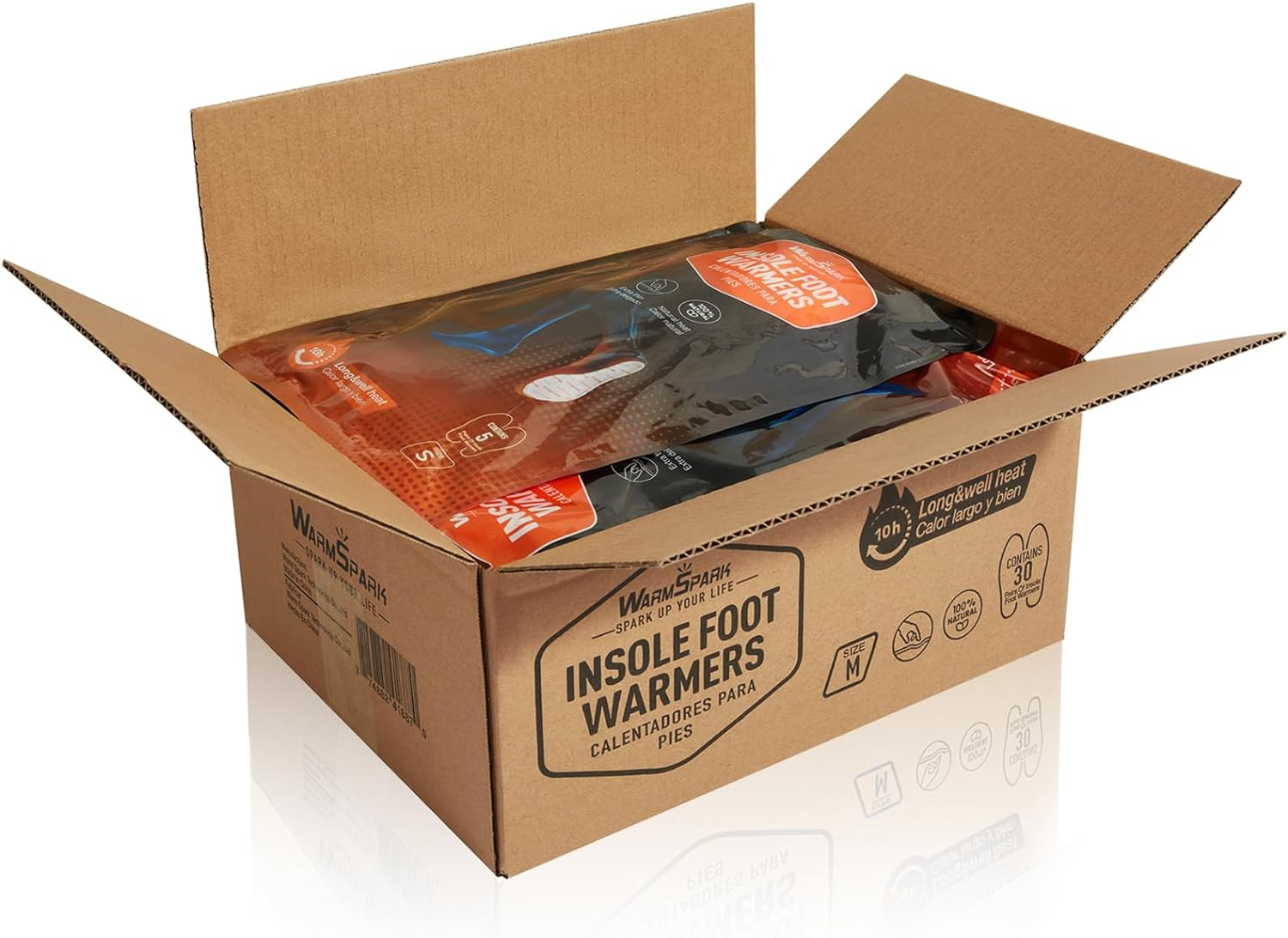 Foot Warmer - Insole Feet Warmers 5 or 30 Pairs - 10 Hours Warm Feet