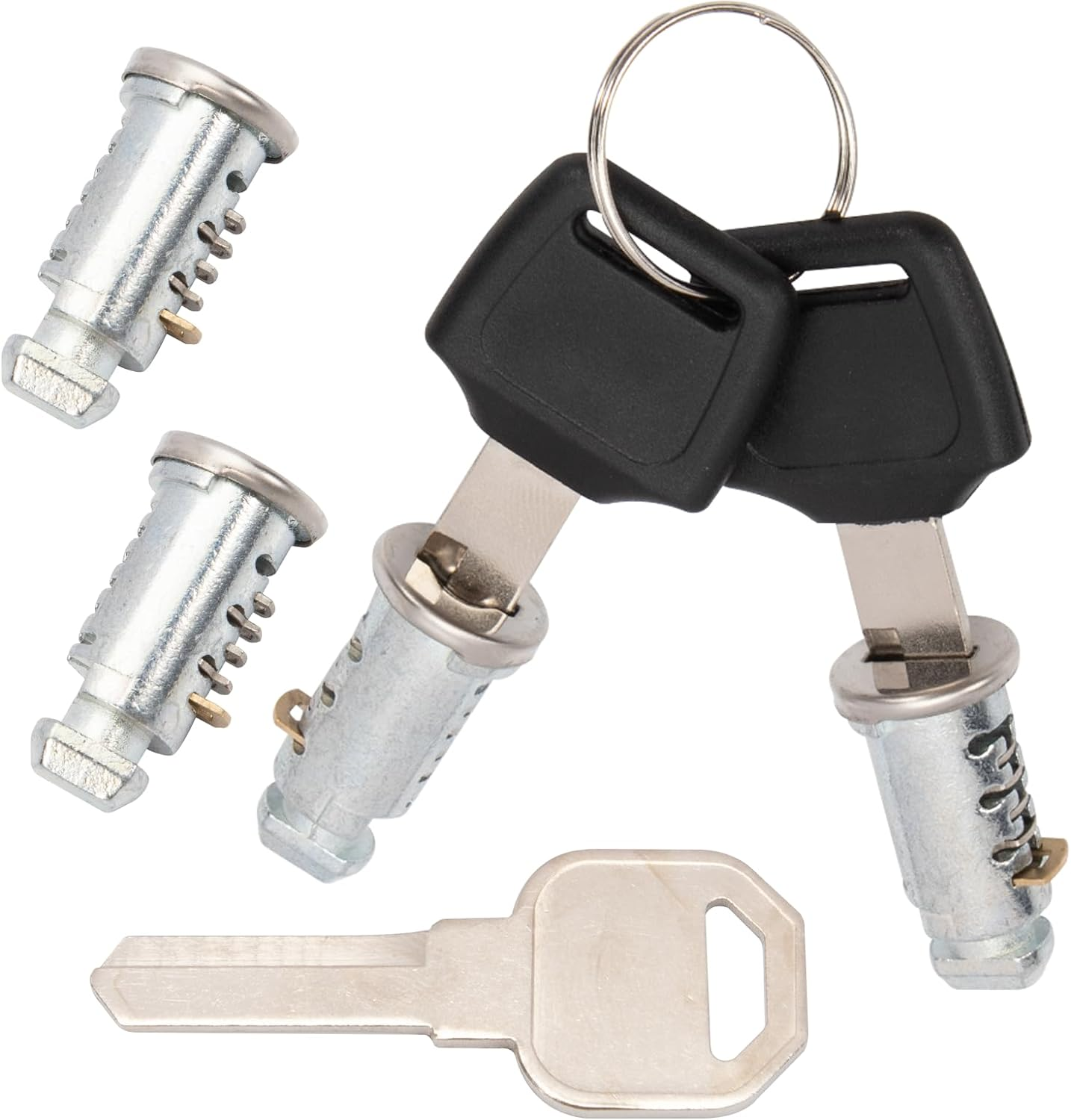 4 Pack Lock Cores for Thule, Replacement for Thule Rack Core, Key Cylinder for Bike Rack Lock, Roof Cargo Lock, Roof Rack Locks, Cross Bars, Towers, Ski Rack Etc image number 5