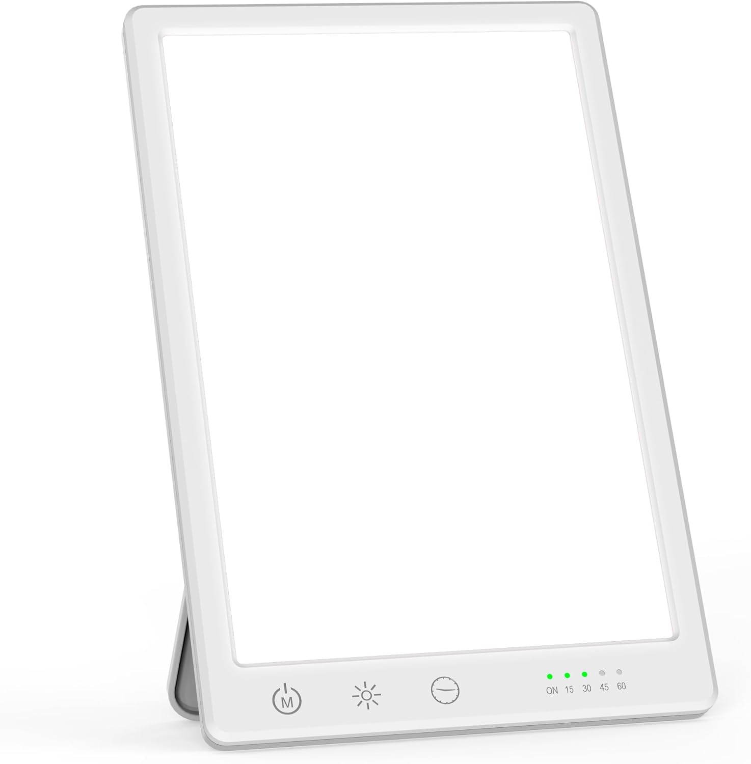 Panergy Light Lamp, Uv-Free 16000 Lux Simulated Sunlight, Sun Lamp with 3 Color Temperature, 4 Brightness Levels & 4 Timers, Touch Control Sunlight Lamp with 45&deg; Foldable Stand for Home Office image number 3