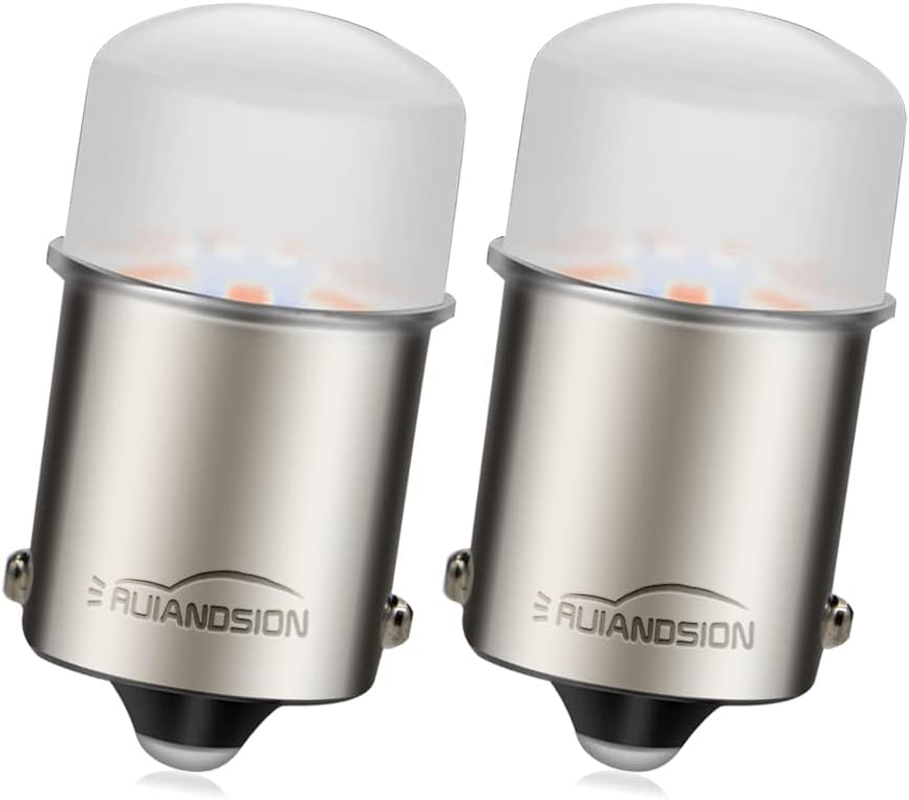 Ruiandsion 1157 BAY15D LED Bulb 12V 2057 2357 7528 Red 3014 9SMD LED Chipsets Replacement for Car RV Camper Brake Stop Parking Tail Lights (Pack of 2)