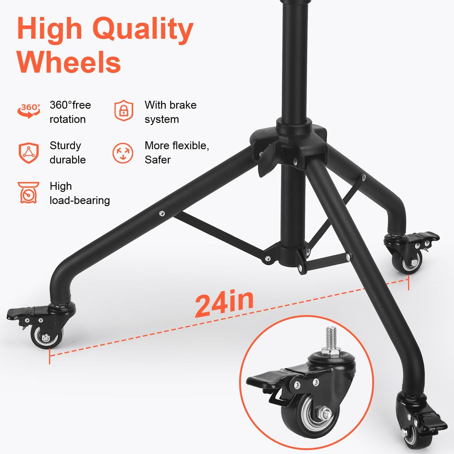 Salon Tray Cart Salon Rolling Tray, Tattoo Tray with Wheels Adjustable Height, Service Storage Tray Trolley for Beauty Clinic Spa