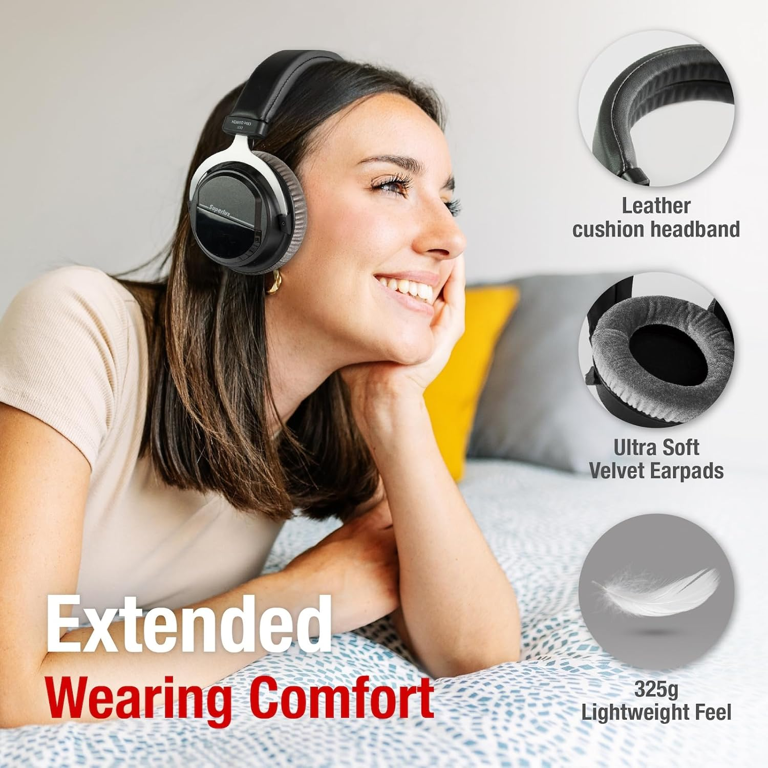 Superlux HD660PRO Sealed Professional Monitor Headphones image number 3