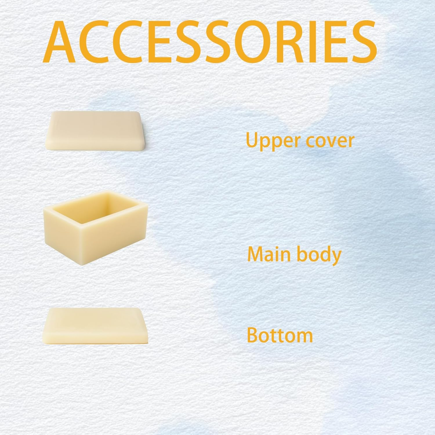 Dsyisvia Rectangle Soap Mold