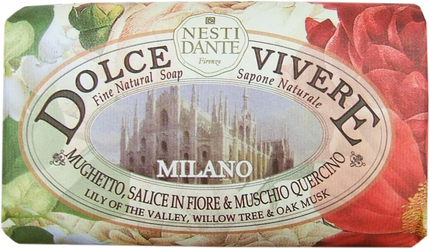 Nesti Dante Nesti Dante Dolce Vivere Fine Natural Soap - Firenze - Blue Iris, Morning Dew and Laurel, 8.8Oz, 8.8 Ounce image number 5
