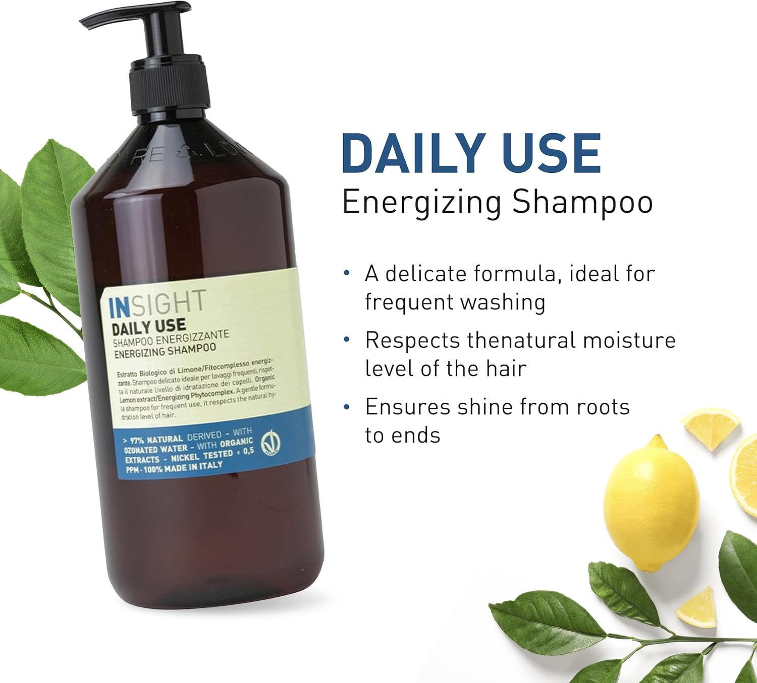 Insight Strengthening Shampoo for Frequent Use, 900 Ml image number 3