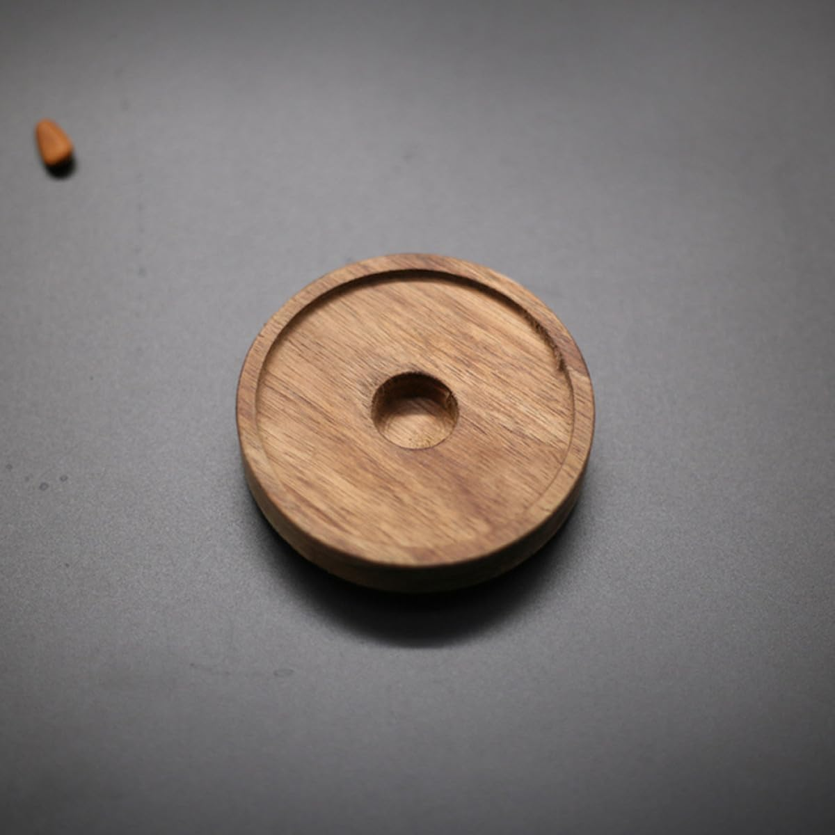 EXAOMBLE High Borosilicate Transparent Glass Spice Storage Jar with Wooden Lid Heat-Resistant Airtight Canister for Tea Coffee Candy Kitchen Food and Grain Organization