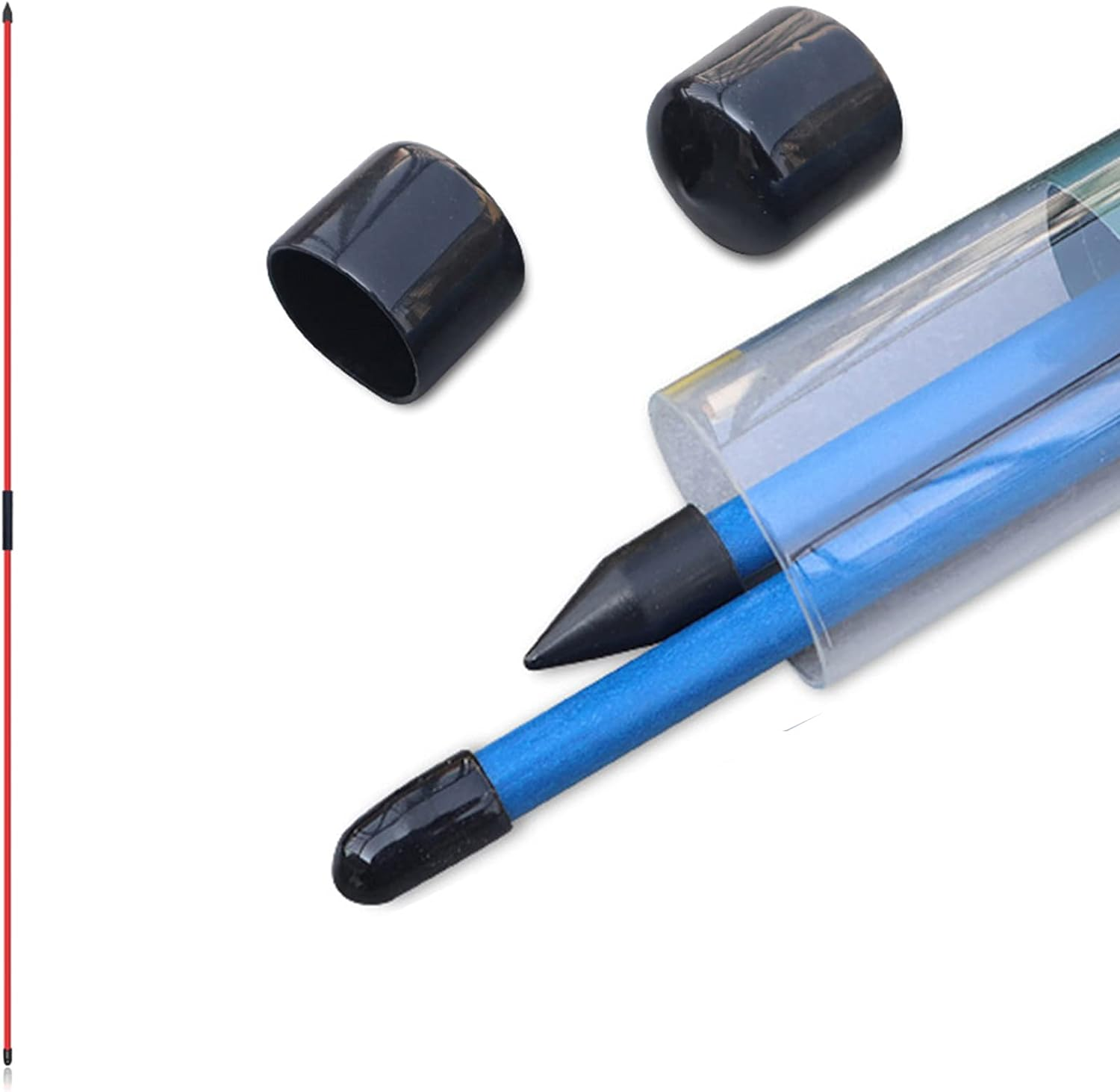 Staright 2Pcs Folding Golf Alignment Sticks Golf Indicator Golf Training Equipment Accessories image number 3