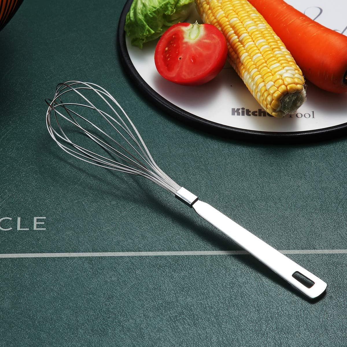 Whisk, Berglander Whisks for Cooking, Stainless Steel Balloon Whisk, Sturdy Kitchen Wire Whisk Set for Cooking, Baking, Blending, Whisking, Beating, Stirring, Dishwasher Safe, Easy to Clean image number 6