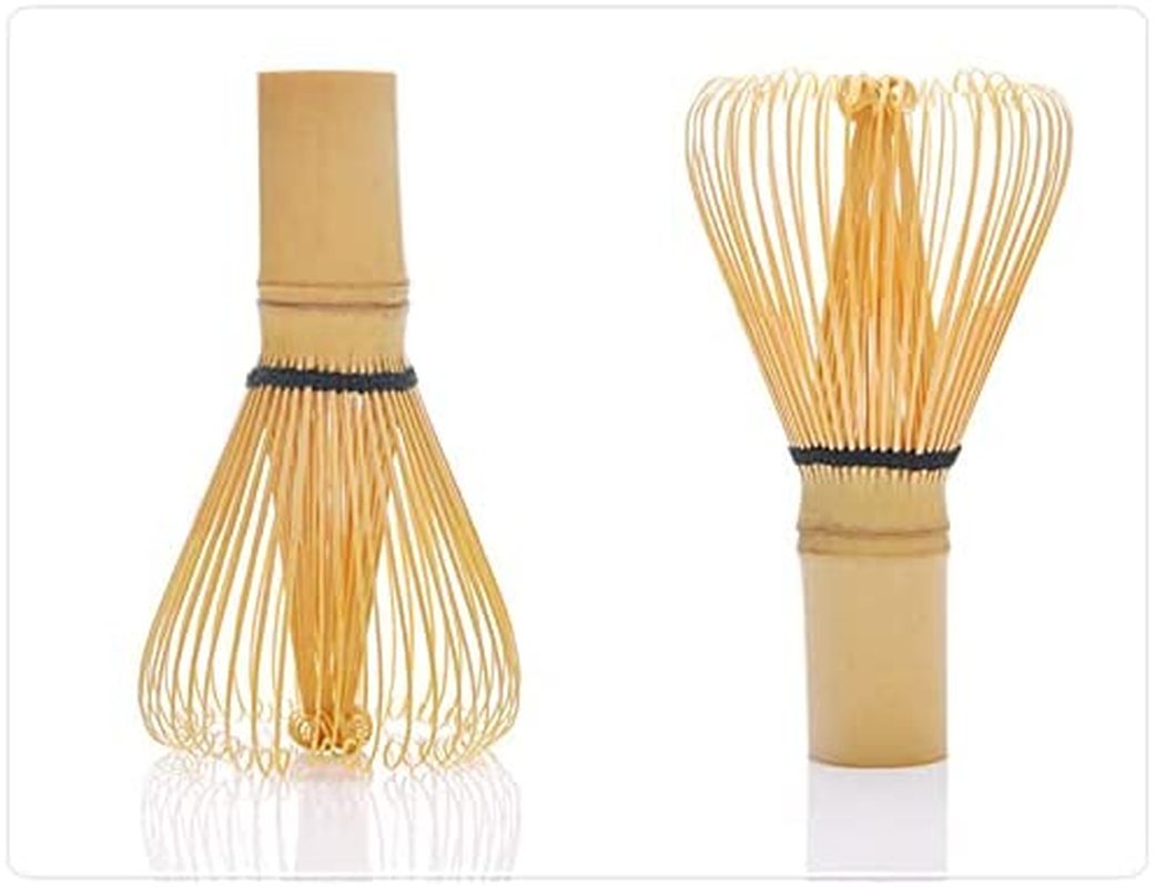 Handcrafted Golden Bamboo Matcha Whisk, Traditional Japanese Chasen Matcha Stirrer -Bamboo Whisk Made from Durable and Sustainable Organic Bamboo image number 3