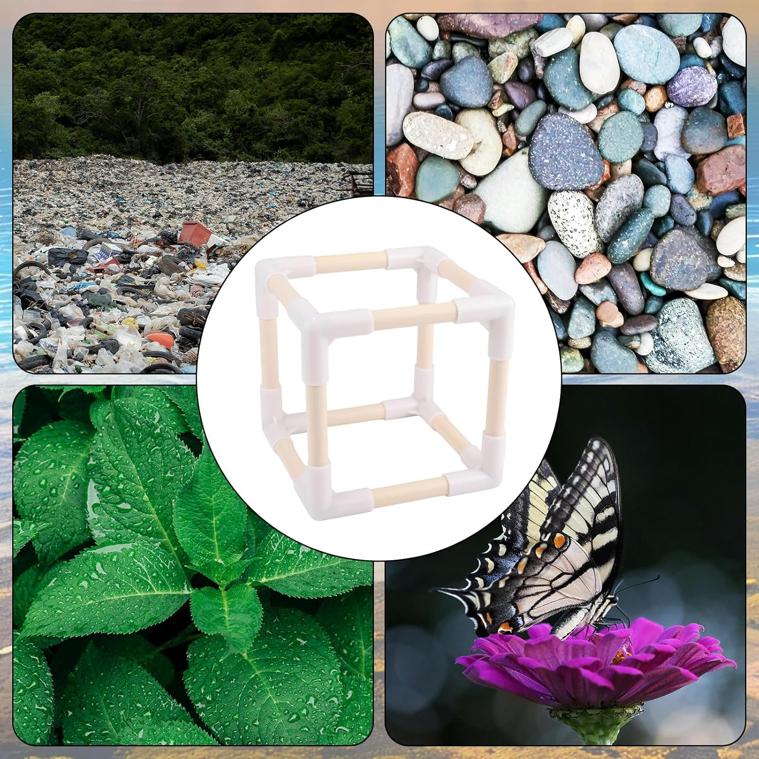 Pond Pump Filter Box, 5In Nylon Anti-Clog Pond Pump Filter Bag for Preventing Waterfall Swimming Pool Pumps from Being Clogged by Debris Leaves and Rocks image number 3