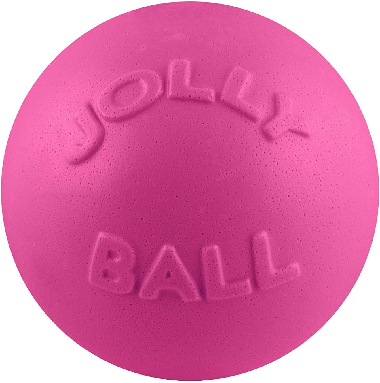 Jolly Pets Bounce-N-Play Dog Toy Ball, 6 Inches, Pink, 6 Inches/Medium (2506 PK) image number 1