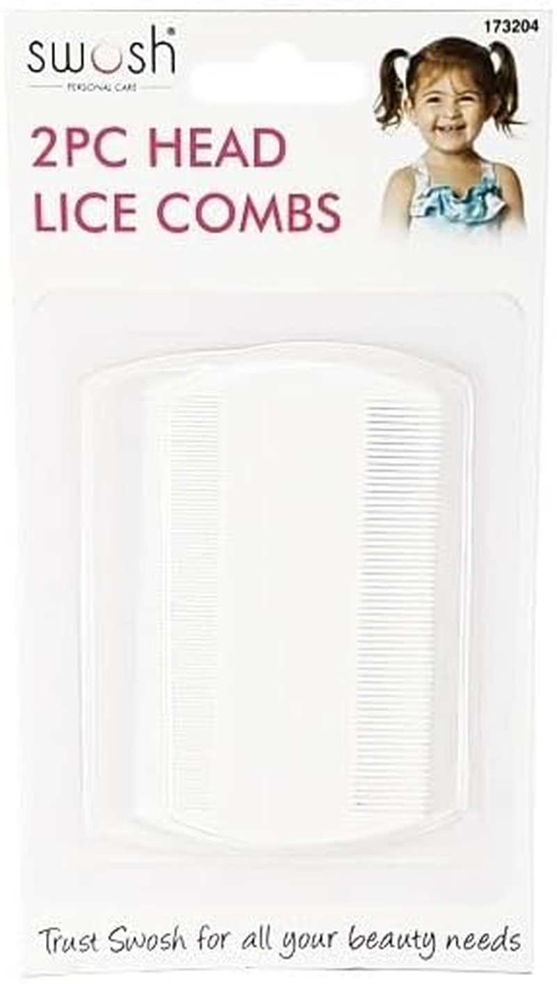 Swosh Head Lice Comb 2-Piece Set