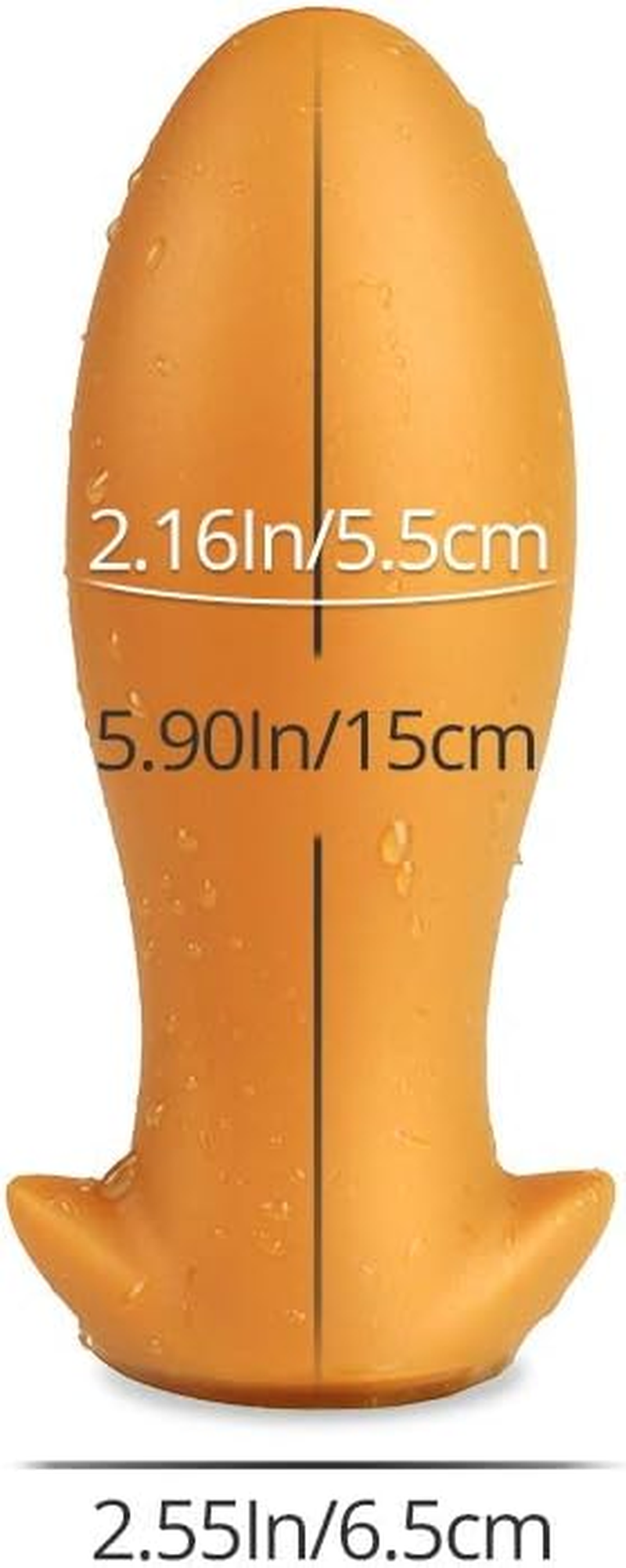 Super Big Butt Plug Trainer, FST Liquid Silicone Plug Prostate Massage Anus Dilator Ball for Beginner Advanced Men Women image number 3