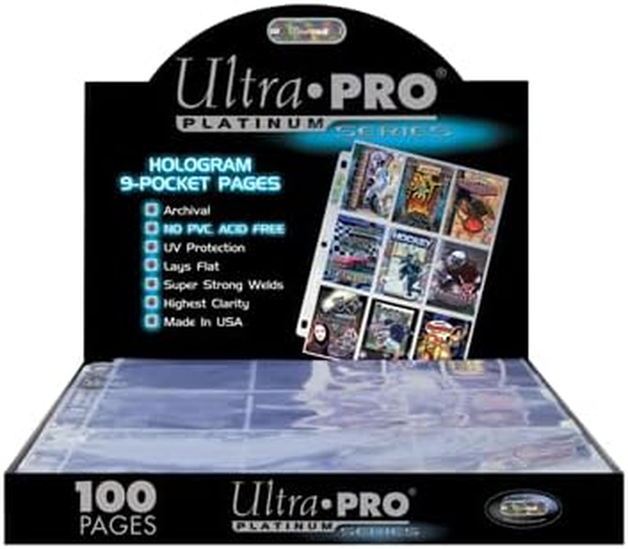 Ultra PRO 9-Pocket Trading Card Pages - Platinum Series image number 5