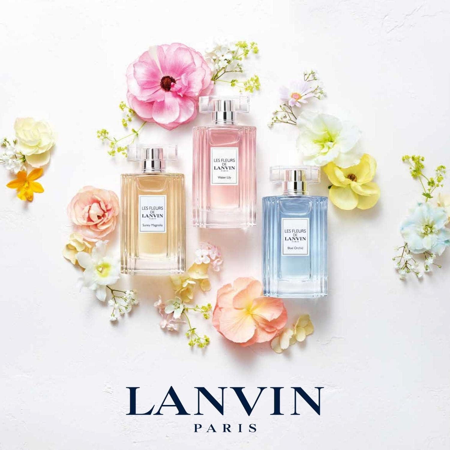 Les Fleurs De Lanvin Sunny Magnolia by Lanvin Eau De Toilette Spray 3 Oz for Women image number 1