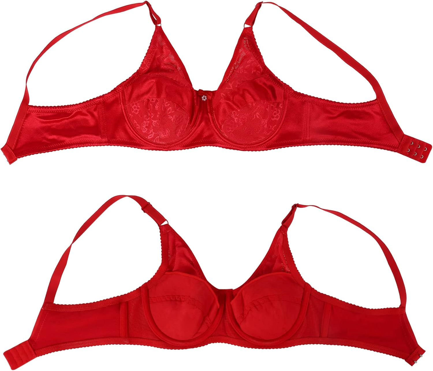 Vollence Silicone Breast Form Pocket Bra for Mastectomy Crossdresser Cosplay image number 4