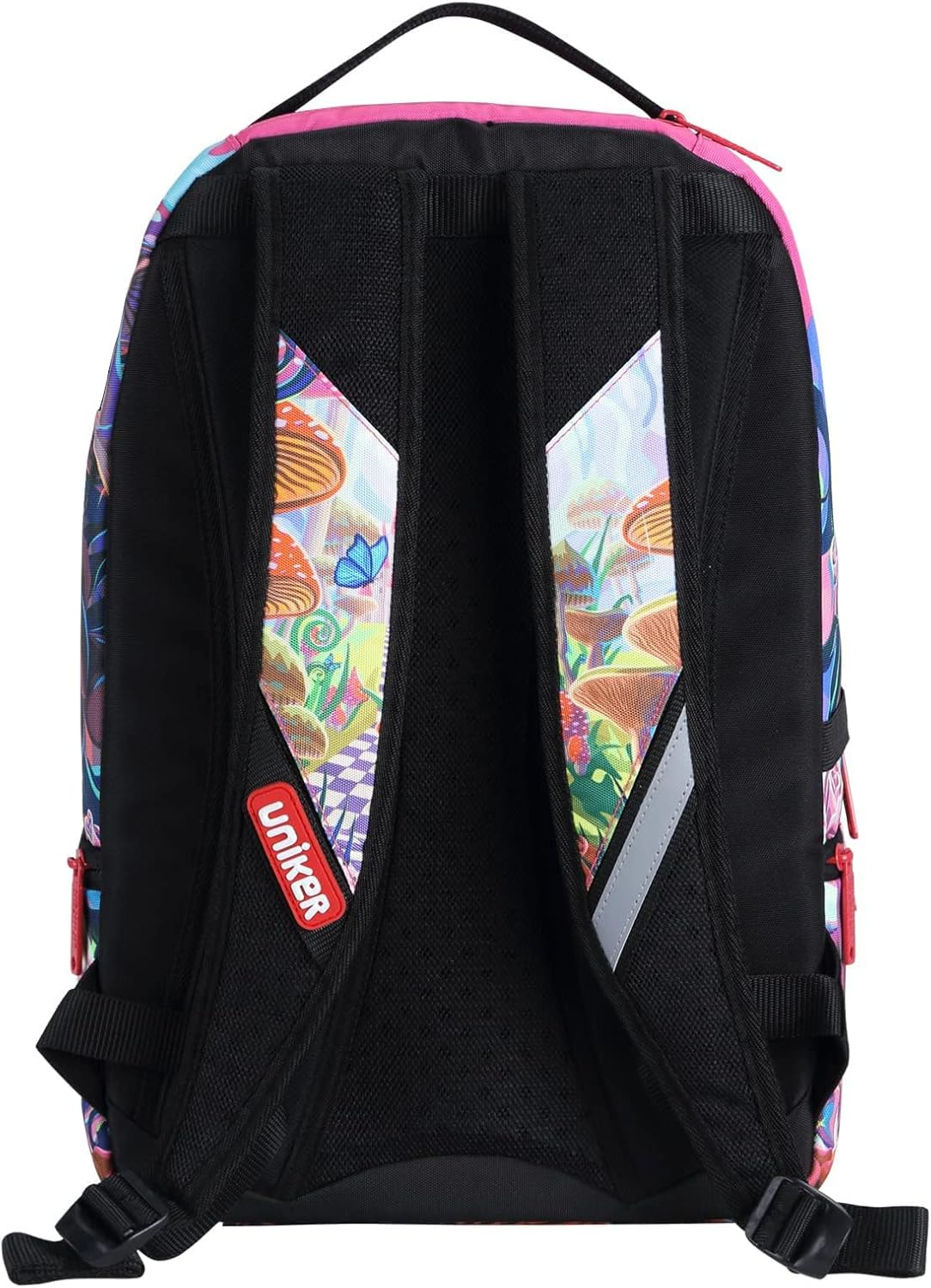 UNIKER Laptop Backpack with USB Port,Graffiti Backpack for Work,Space School Backpack,Designer Laptop Backpack for 15.6 Inch image number 5