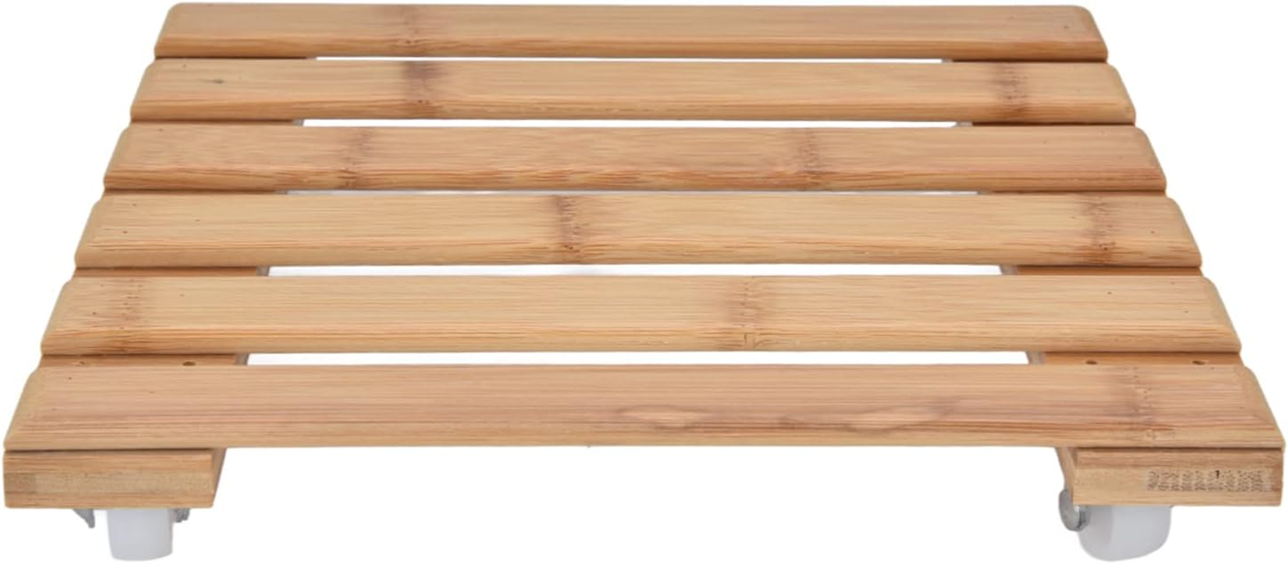 Square Plant Roller Stand 360&deg; Removable Caster Wheel Garden Tool Rack for Flower Pot 25X25Cm S image number 3