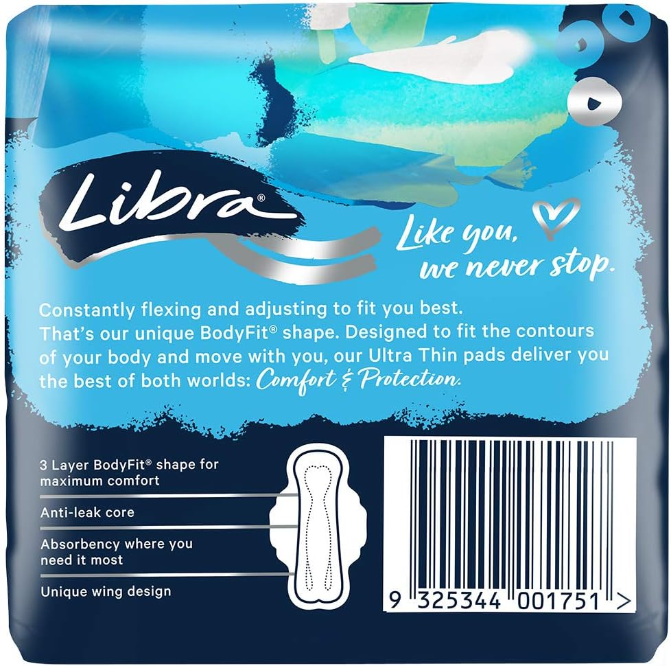 Libra Ultra Thin Regular Pads with Wings image number 1