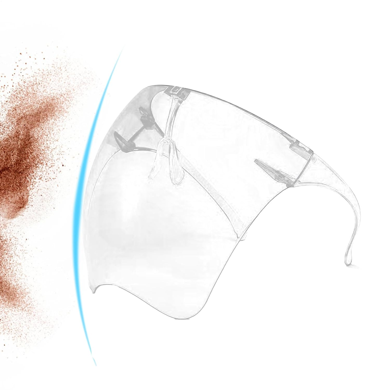 Safety Goggles - Face Shield for Grinding and Cutting | Lightweight Facial Cover anti Scratch Eye Protection for Men, Women & Cooking