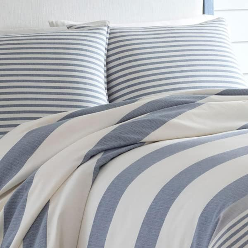 Nautica 220088 Fairwater Duvet Cover Set,Blue,Full/Queen image number 5
