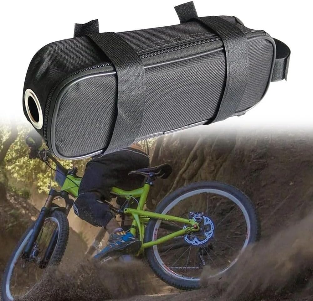 Leadigol Bike Bag Hard Shell Storage Bag Waterproof Electric Bicycle Controller Bag Portable Firm Waterproof Cycling Hanging Case Road Bike image number 1