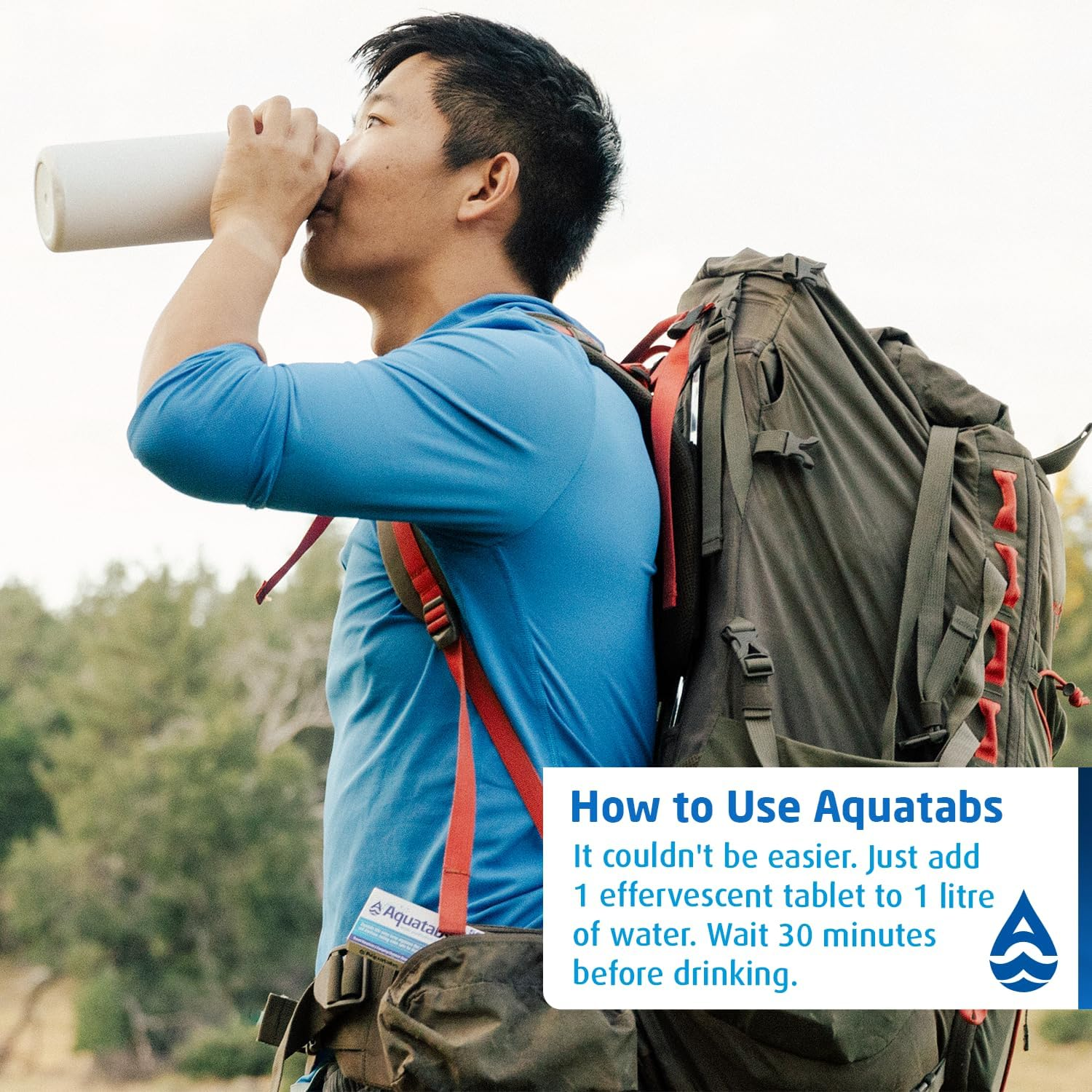 Aquatabs Water Purification 50 Tablets image number 5
