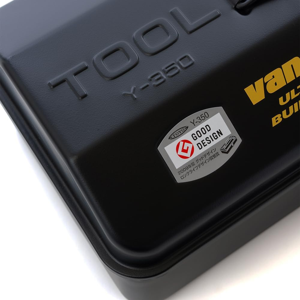 VANSON VSE25601 TOYO Steelxvanson Tool Box Y-350 (Mud-Black) image number 1