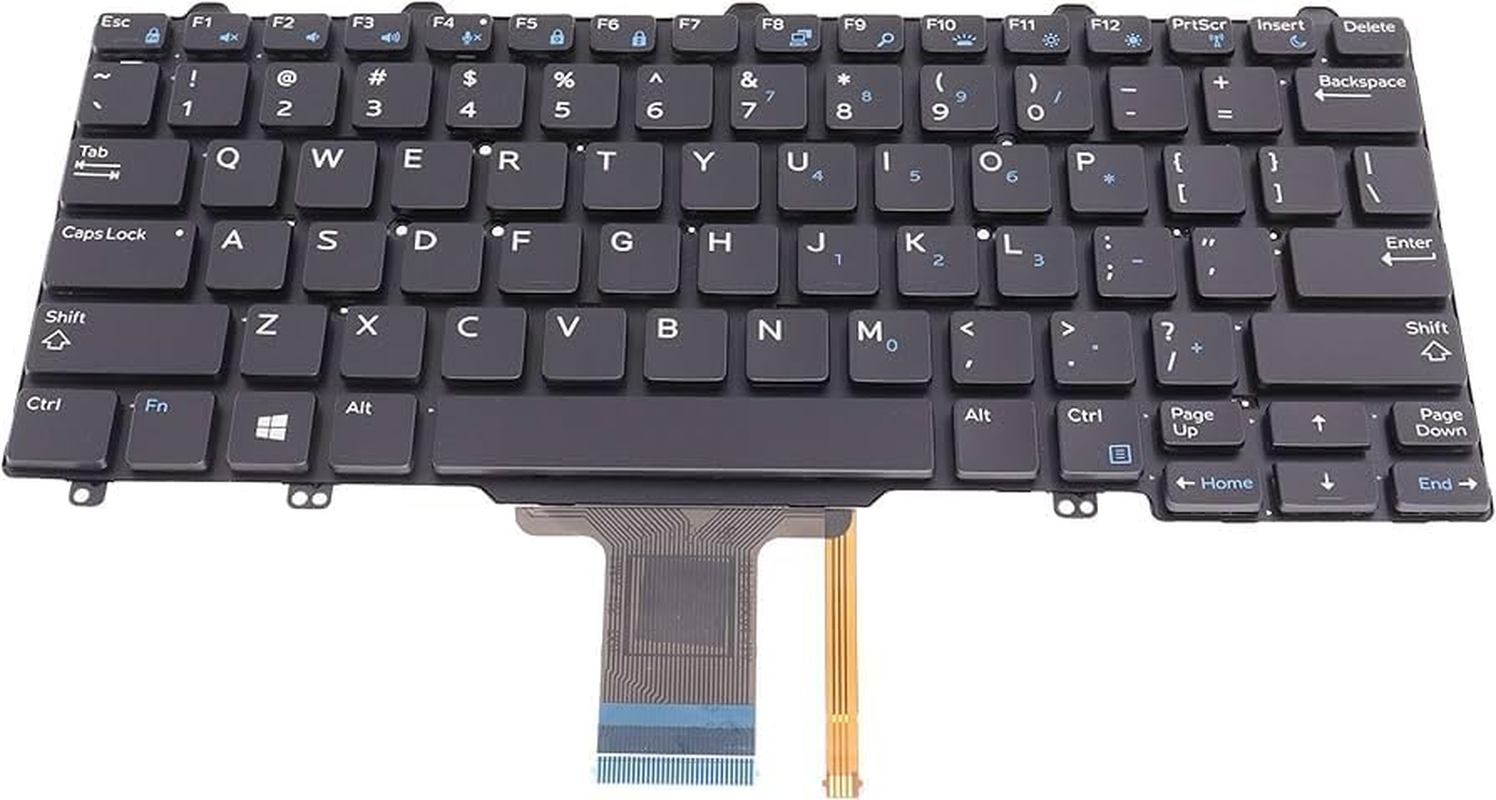 Replacement US Backlit Keyboard for Dell Latitude E7250. Latitude E5250, Latitude E5270