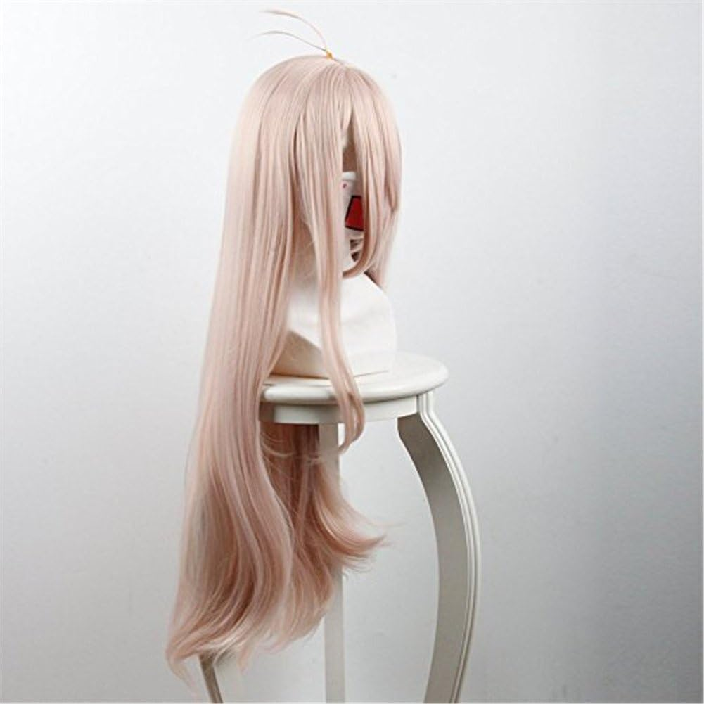 Anime Long Pink Cosplay Wig Women Girls' Party Wigs with Free Cap image number 1