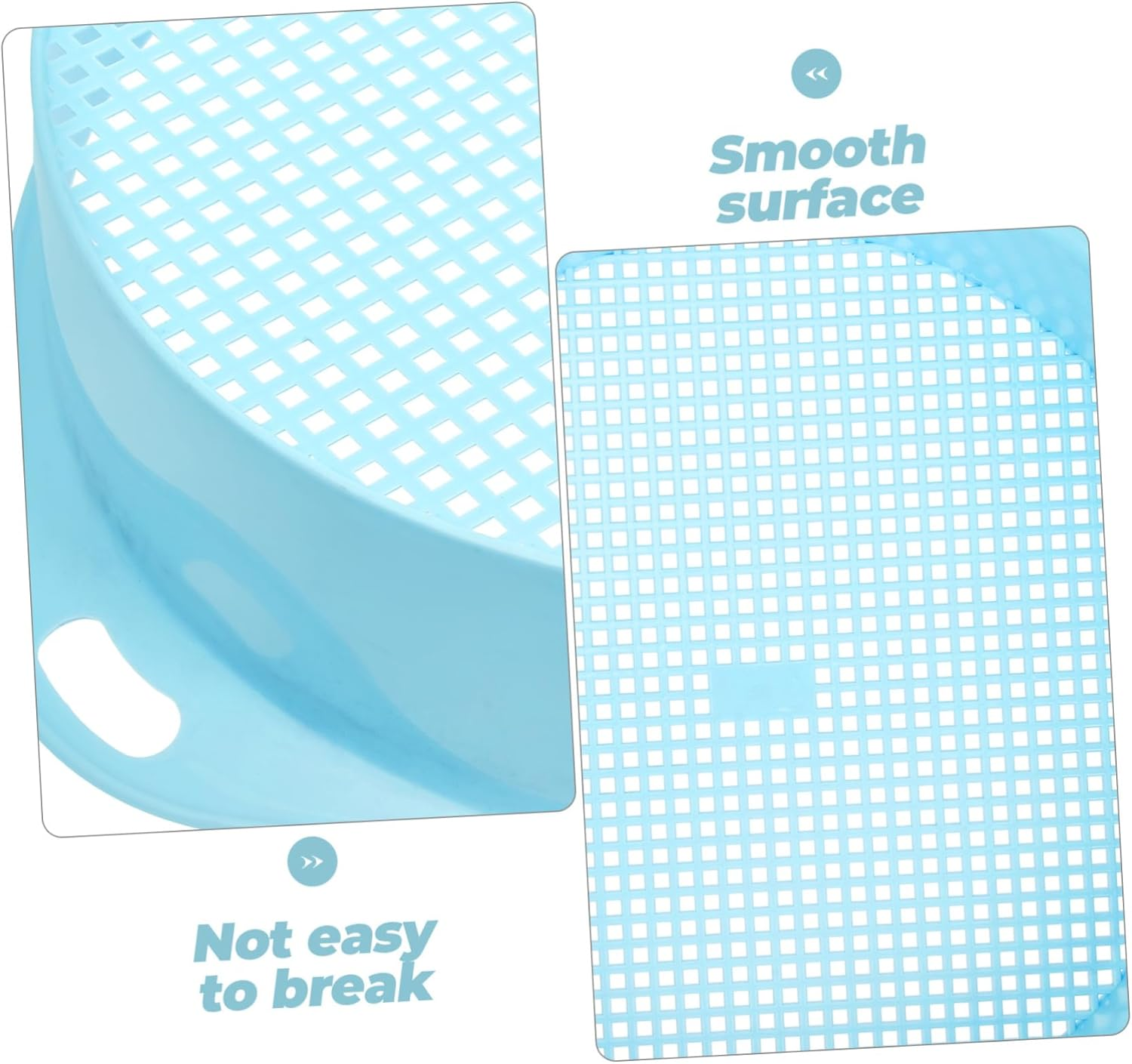 Yardenfun Lightweight Abs Material Garden Soil Sifter Sifting Pans for Easy Use Carry image number 2