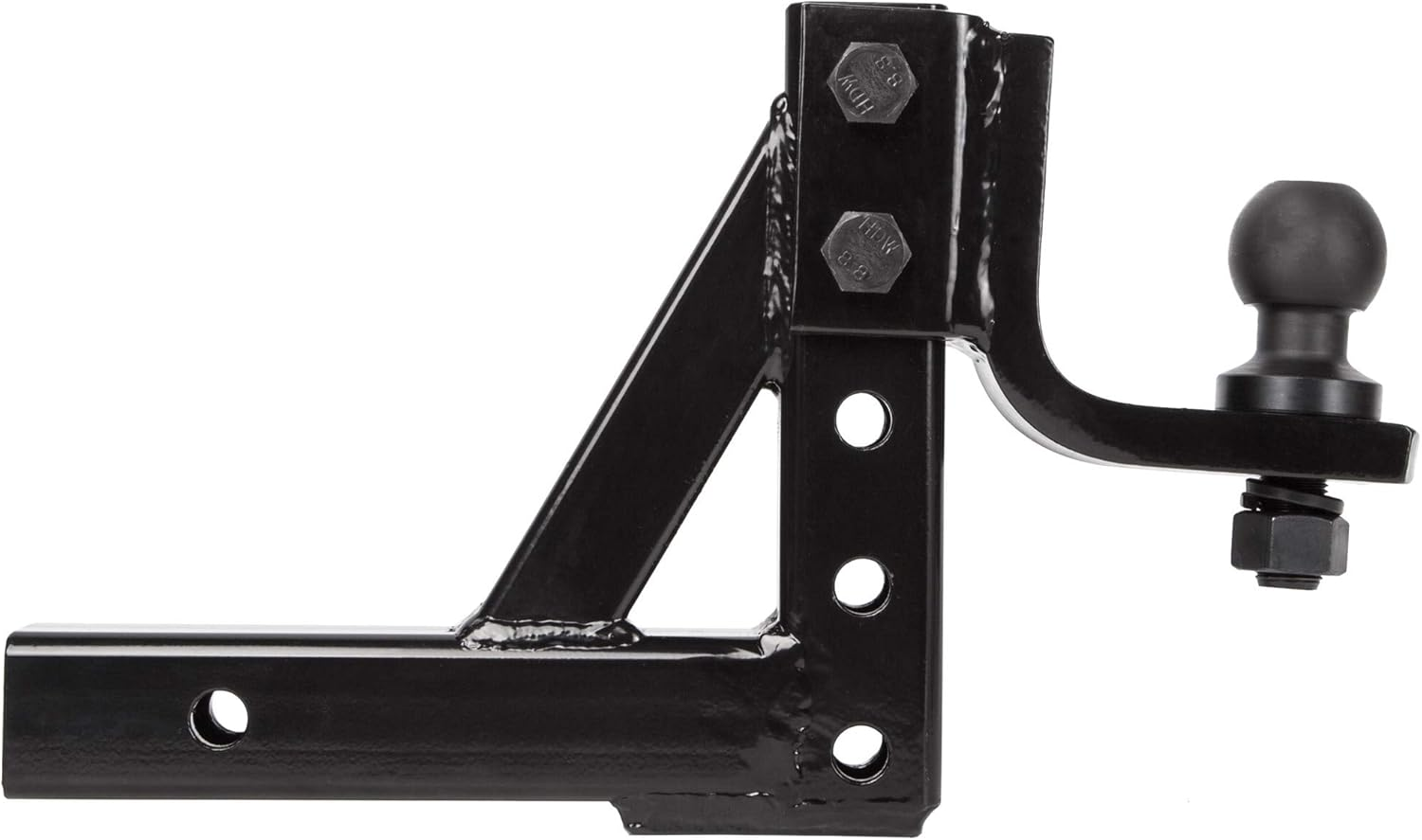 Spartan Adjustable Towbar Tow Bar Ball Mount Tongue Hitch Trailer Car 3500KG 50Mm Ball image number 4