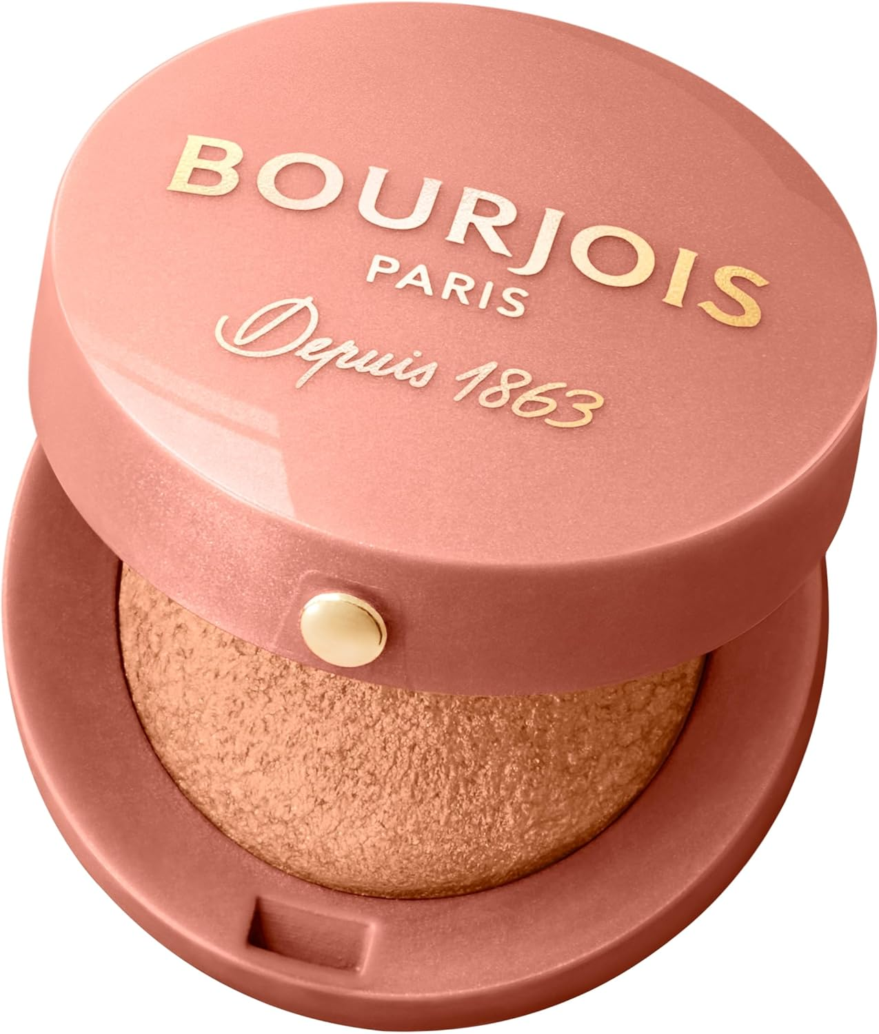 Bourjois Little round Pot Blusher 03 Brun Cuivr&eacute;, 2.5 G/0.09 Oz image number 4