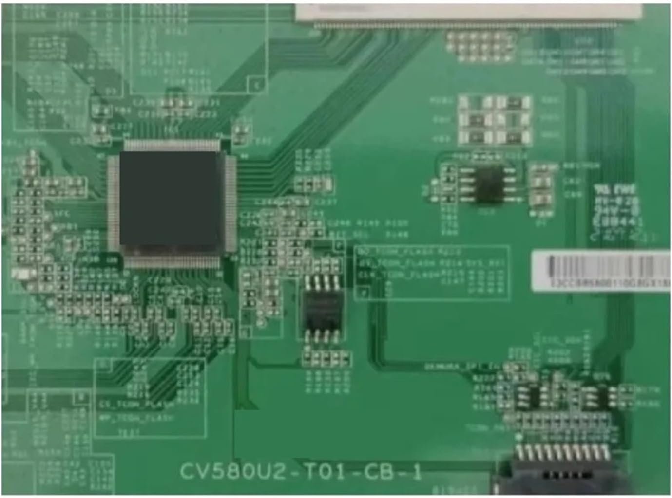 Compatible for Xiaomi ，L58M5-4A ，Compatible for Hisense， H58E3A Tcon Tv Baord CV580U2-T01-CB-1TV Motherboard image number 1
