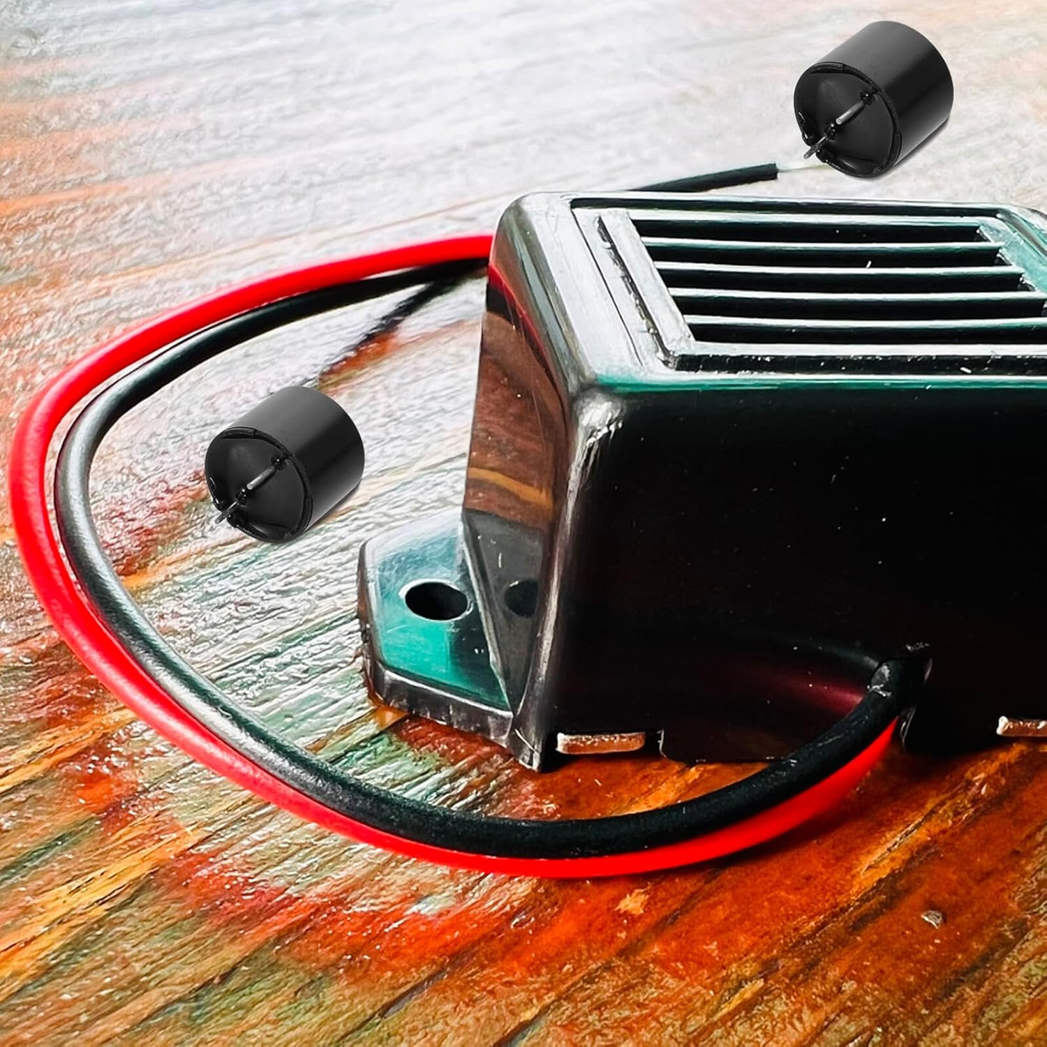 HOLIDYOYO 10Pcs Passive Electronic Piezo Buzzer High Decibel for Automotive Alarms Printers Timers and Electronic Equipment Warning Devices