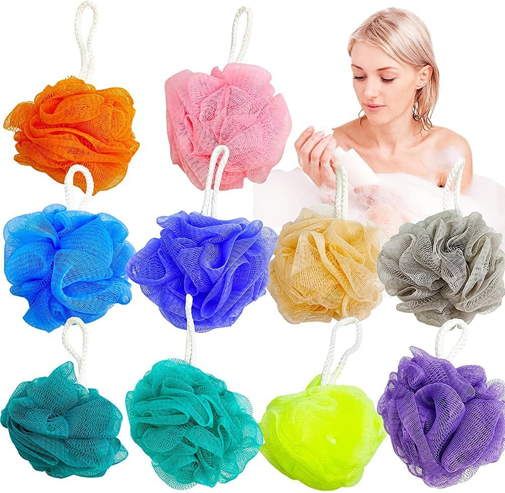 [5PCE] Swosh Bath Body Cleaning Loofah Sponge Ball, Ideal for Exfoliating and Cleansing Your Skin, Experience Refreshing Showers image number 2