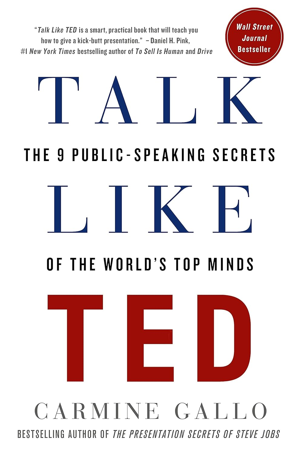 Talk like TED: the 9 Public Speaking Secrets of the World'S Top Minds