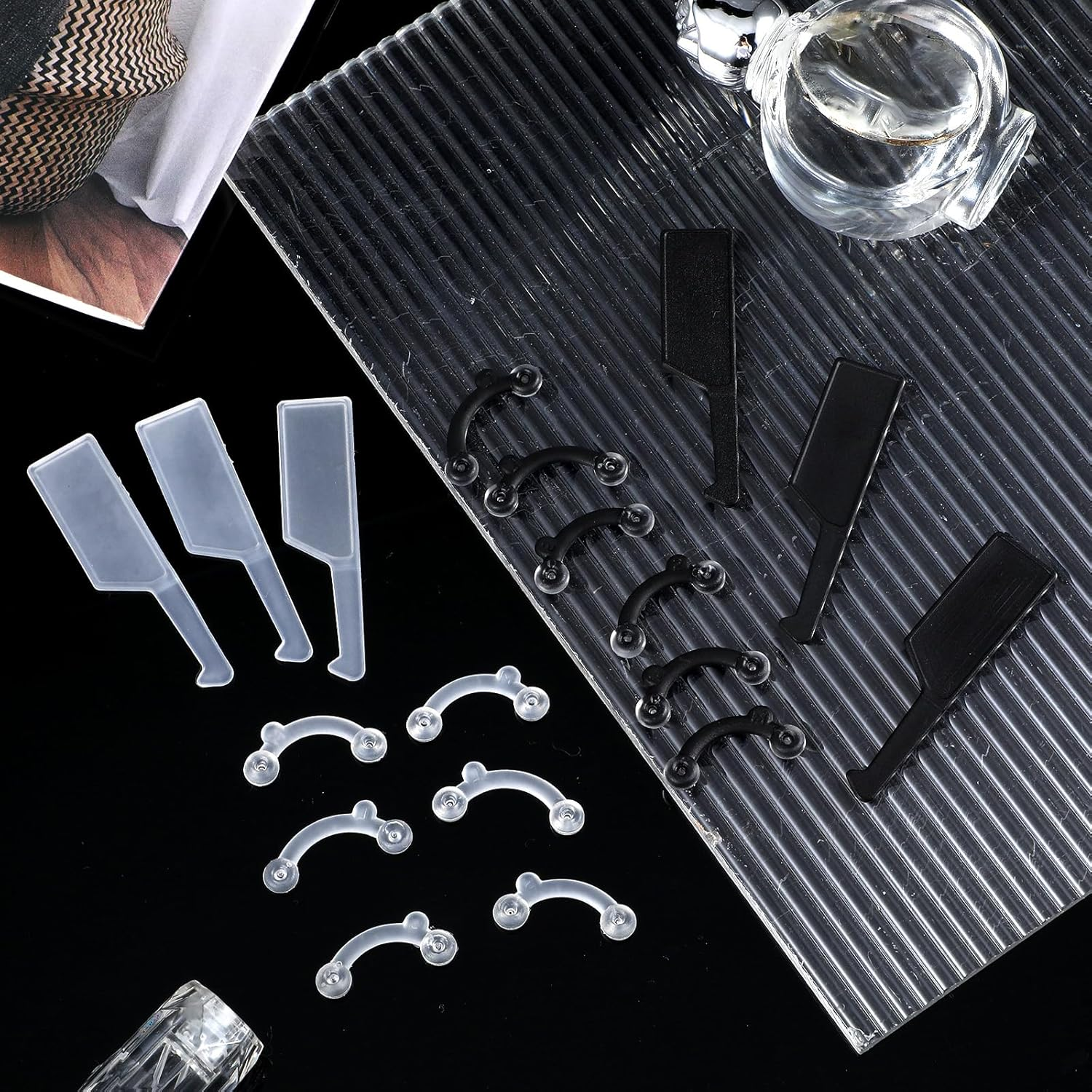 6 Pairs Nose Lifter, Nose Shaper, Noses Job Insert for Rhinoplasty Shaping, Noses Lifting Clips No Pain Invisible Shaper Tool Straightening Beauty Kit Women Men, 3 Size image number 6