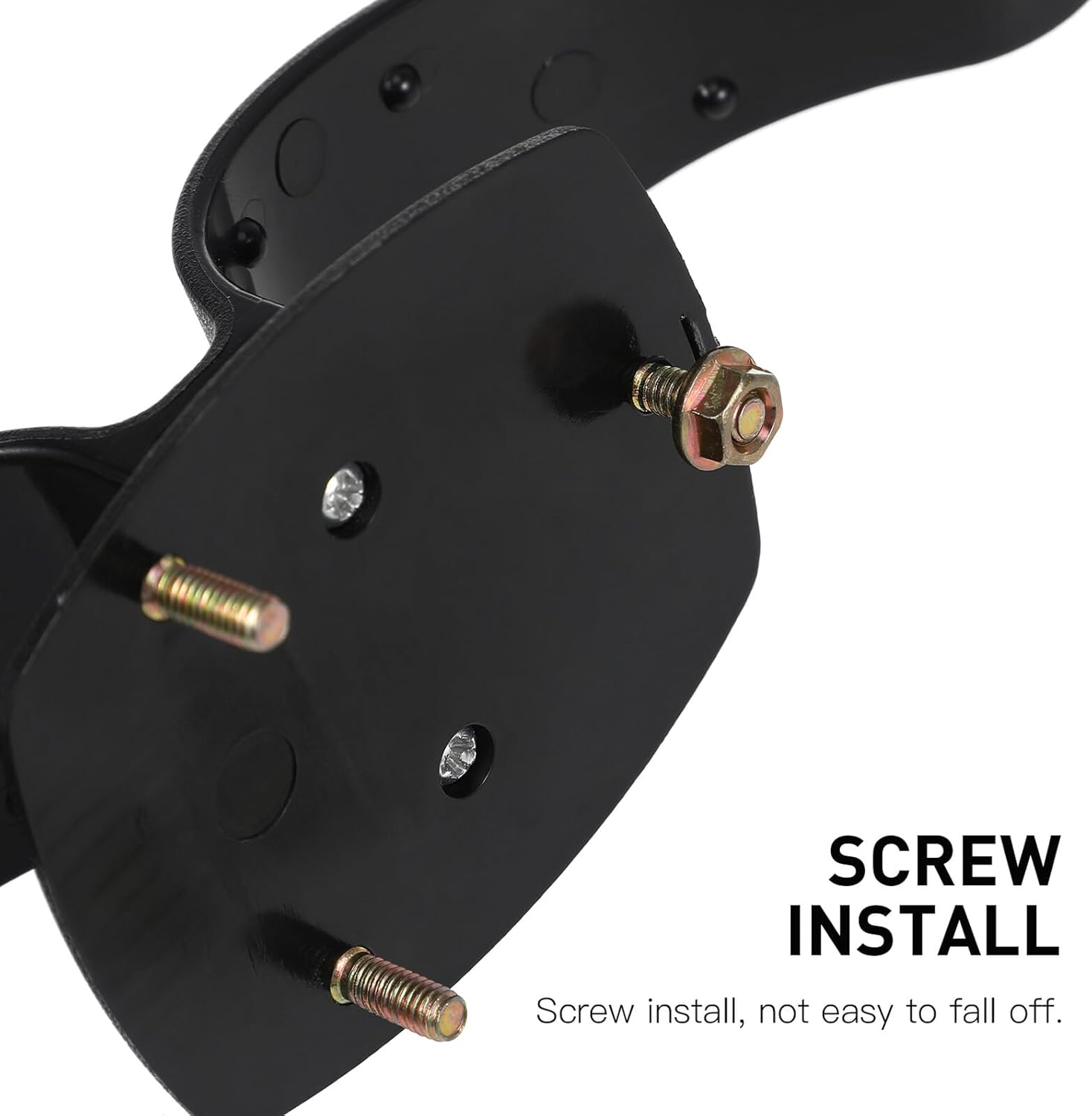 2 Pcs Car Umbrella Clip Heavy Duty Abs Plastic Screw Install Holder for Trunk and Door Organizer Hook Multifunctional Storage Rack for Auto Accessories image number 5