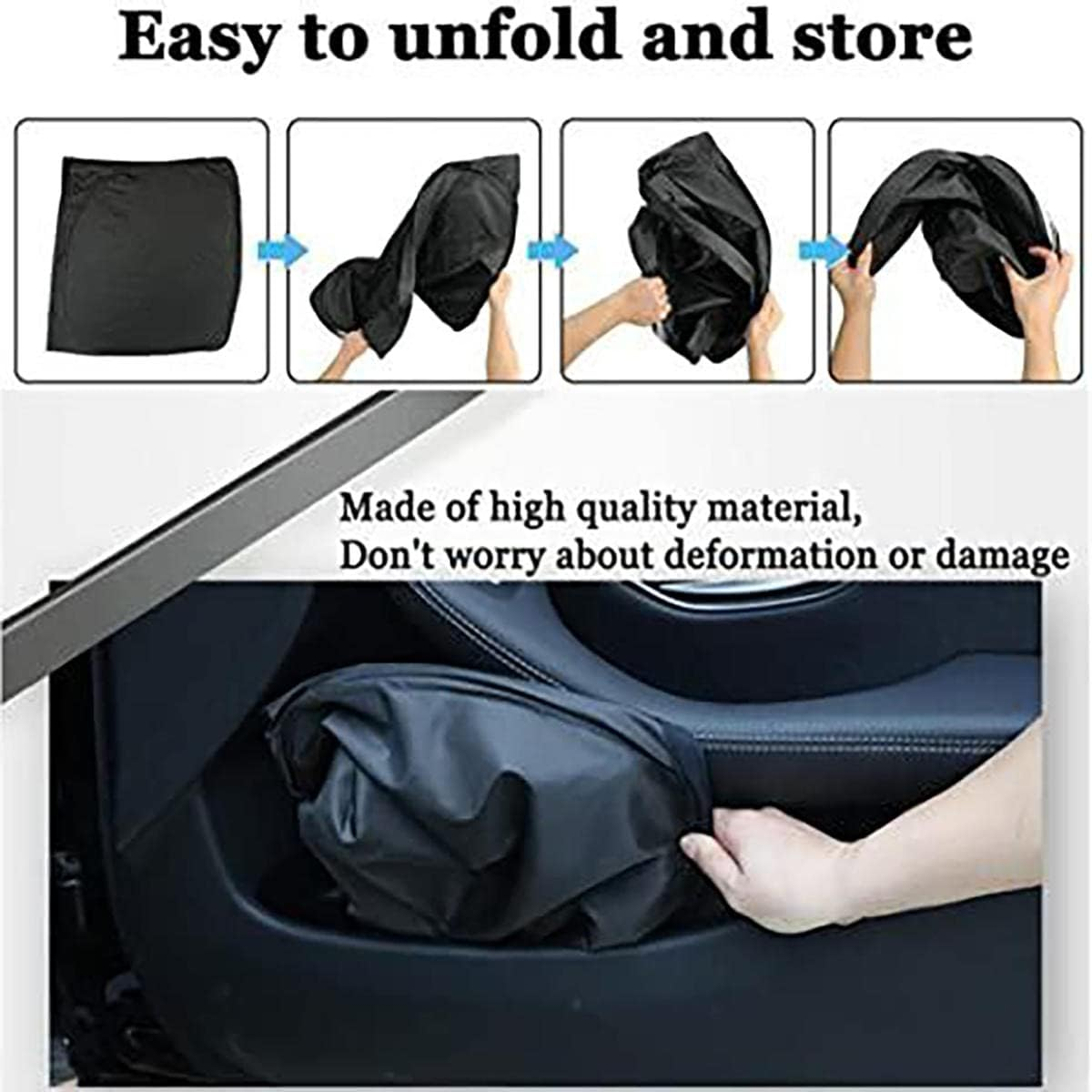 Fit for Hyundai I30 2017-2022,Windscreen Sun Shade,Car Sun Shades Front Windscreen Inside,Lower the Temperature inside the Car image number 4