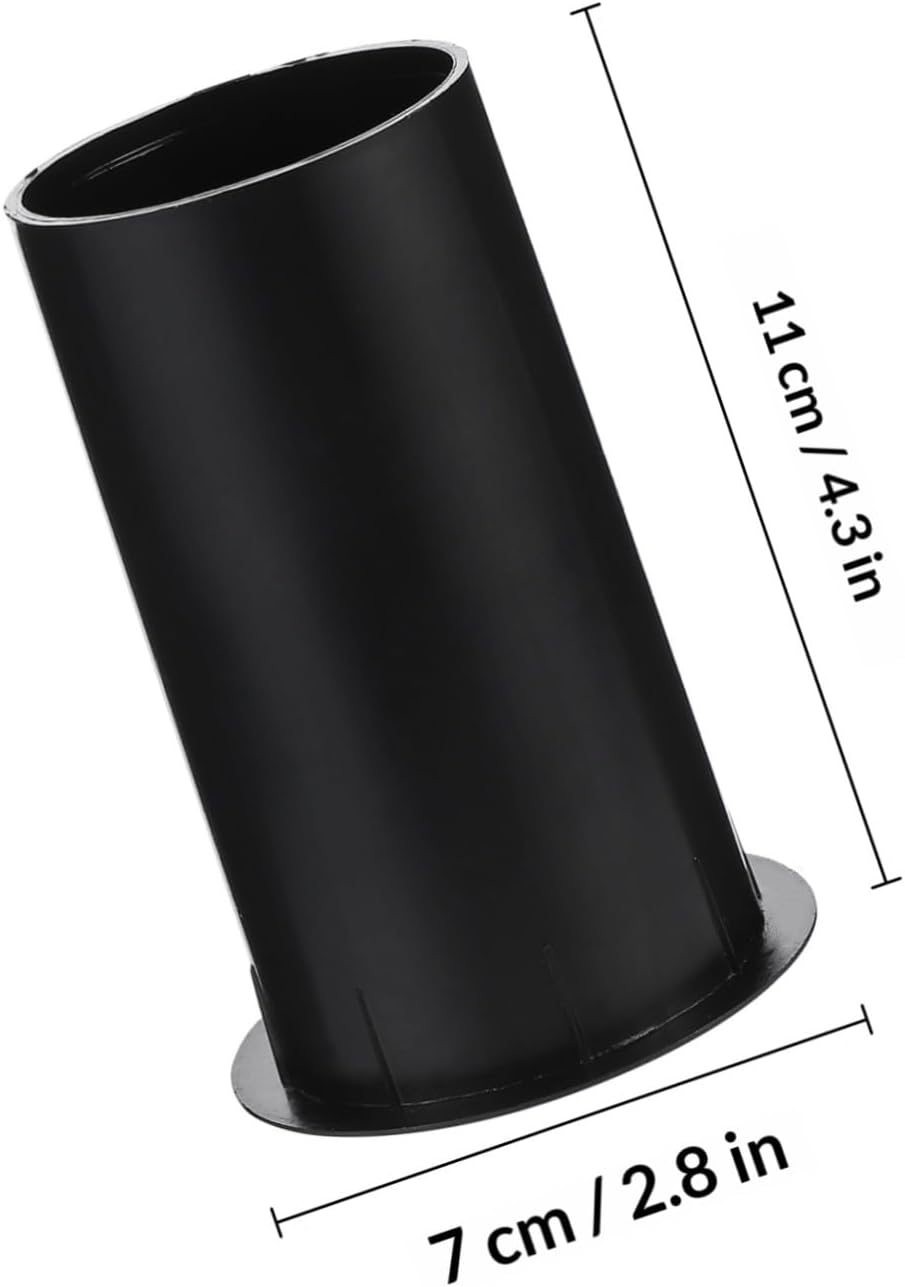 UTHCLO 5Pcs Plastic Subwoofer Bass Reflex Port Tubes Speaker Air Outlet Replacement Parts for Home Audio Systems Compatible with Woofer Boxes image number 1