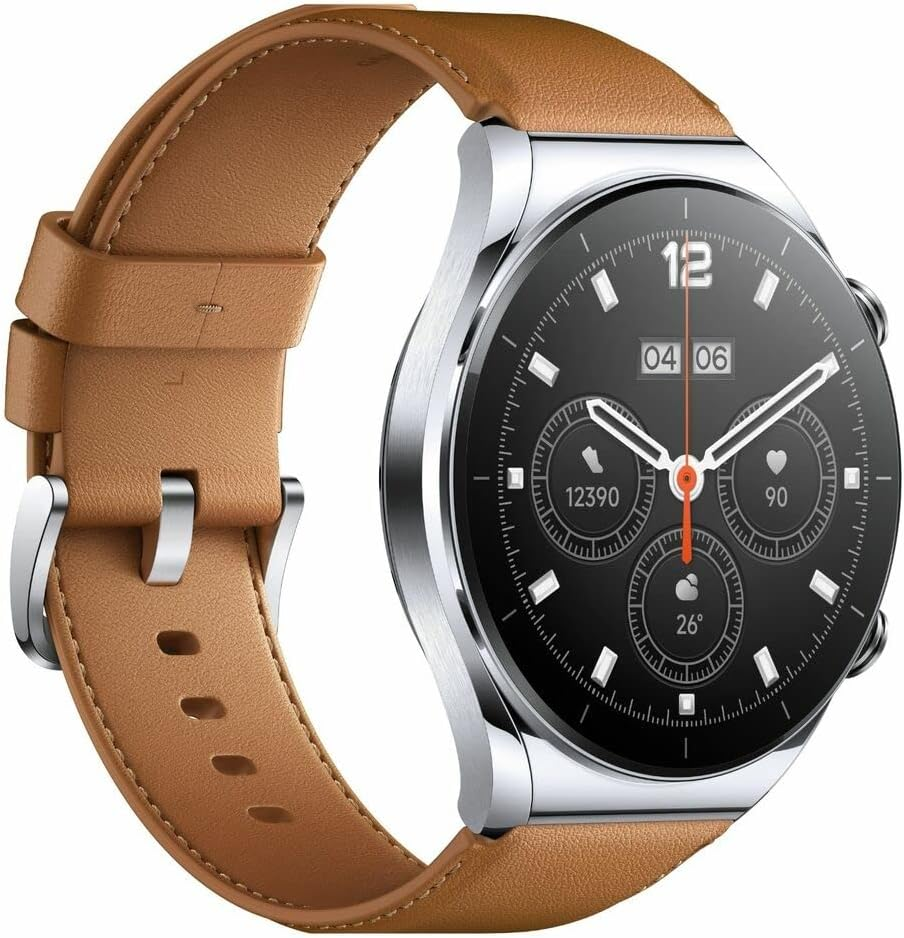 Xiaomi Watch S1 Silver 1.43-Inch Amoled Display, Heart Rate Monitoring, 117 Sports Modes, 470Mah Battery up to 12 Days, Waterproof , GPS - Black image number 2