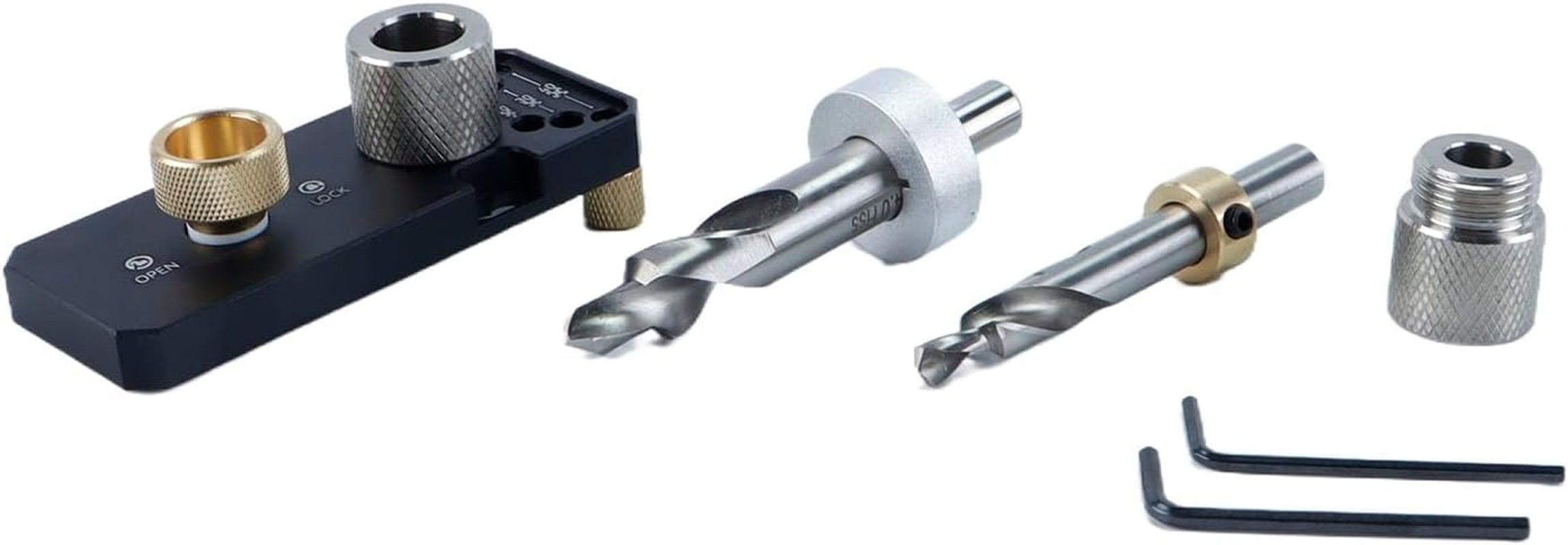 Orivin Aluminum Profile Drill Guide Access Hole Drill Jig for 20 30 40 Series Standard Aluminum Extrusion Profile image number 1