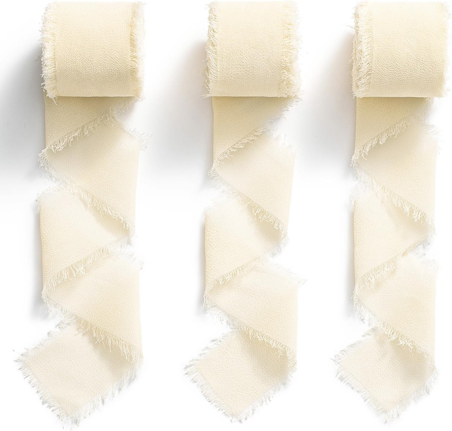 Chiffon Ribbon Decoration Handmade Wide Ribbon for Gift Wrapping for Wedding Birthday Valentine'S Day Party Decoration and Crafts DIY Projects,1.5 Inch X 7 Yd,Terracotta