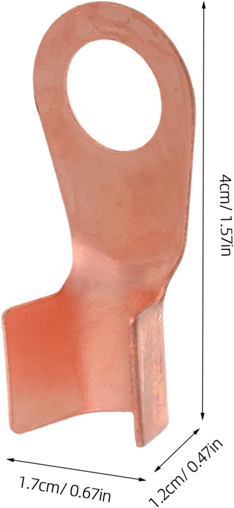 TIDTALEO 20Pcs Sturdy Grounding Clip Tail Connector for Automotive Repair Magnetic Welding Earth Clamp Wire Tail Professional Welding Tool