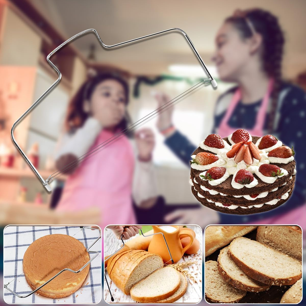 Cake Decorating Turntable, Gyvazla Cake Decorating Equipment, Cupcake Decorating Kit Supplies Rotating Turntable, Coupler, Frosting, Piping Bags and Tips Set, Icing Spatula, Pastry Tool, Cake Scrapers image number 1