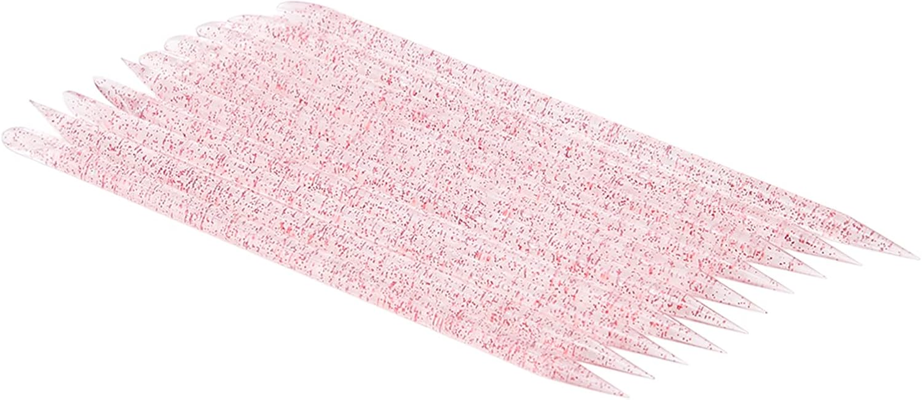 Disposable Nail Cuticle Pusher, Cuticle Manicure Pedicure Stick Practical 100Pcs for Home for Nail Salon, Multi Functional Cuticle Pusher Remover Manicure Pedicure Tool for Manicure Pedicure image number 1