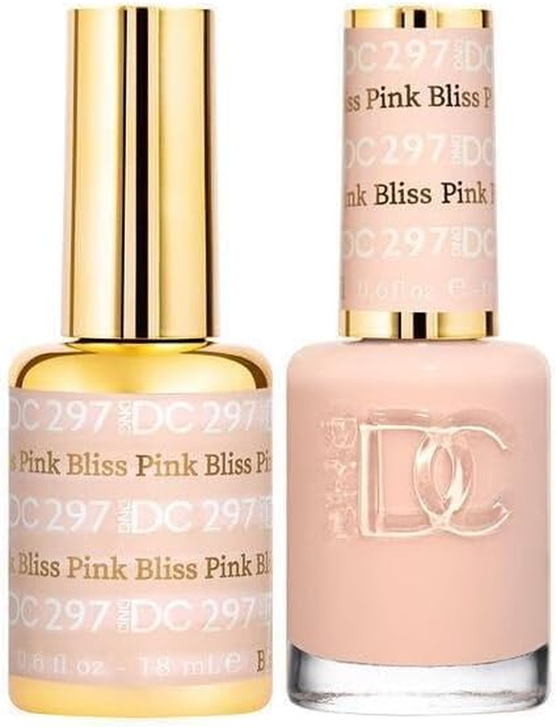 DND 297 Pink Bliss - DC Collection Nail Gel & Lacquer Polish Duo 18Ml