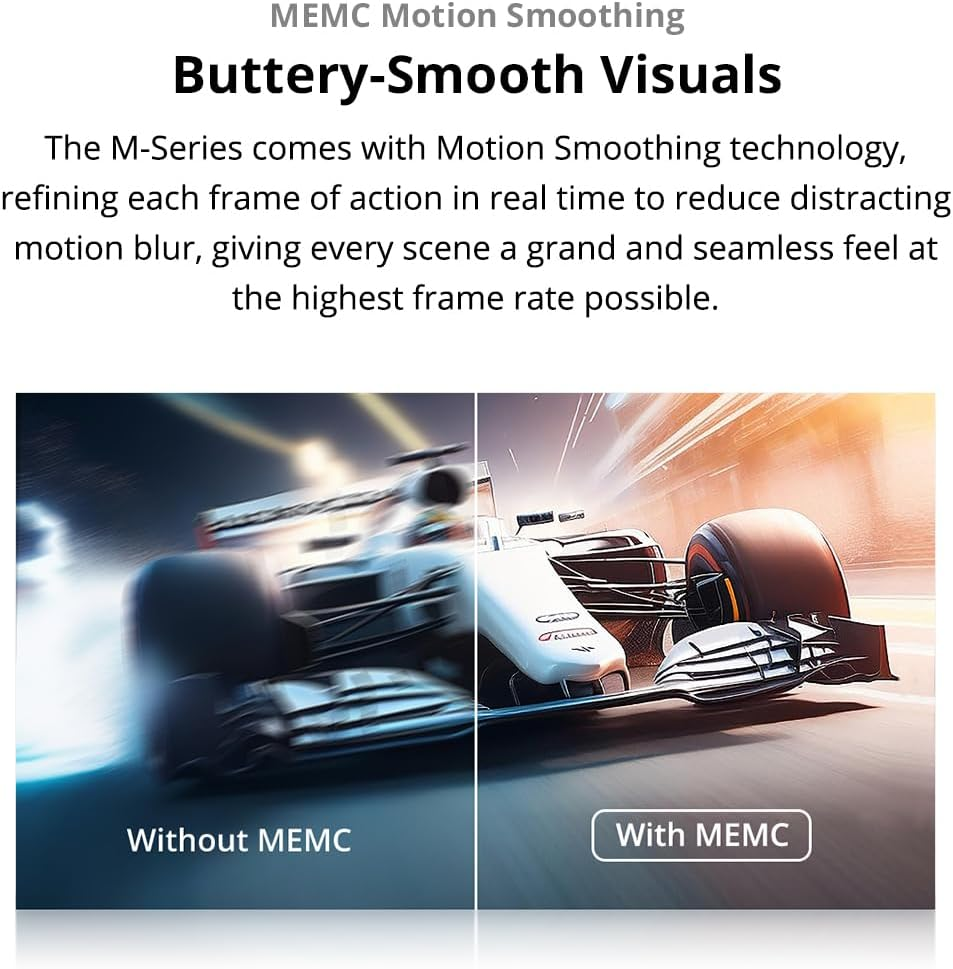 Prism+ M75 | 75 Inch | 4K Mini LED QLED Smart Google TV | 144Hz | Zerobezel | Dolby Vision & Atmos | Voice Control | Netflix, Youtube, Prime & More image number 2