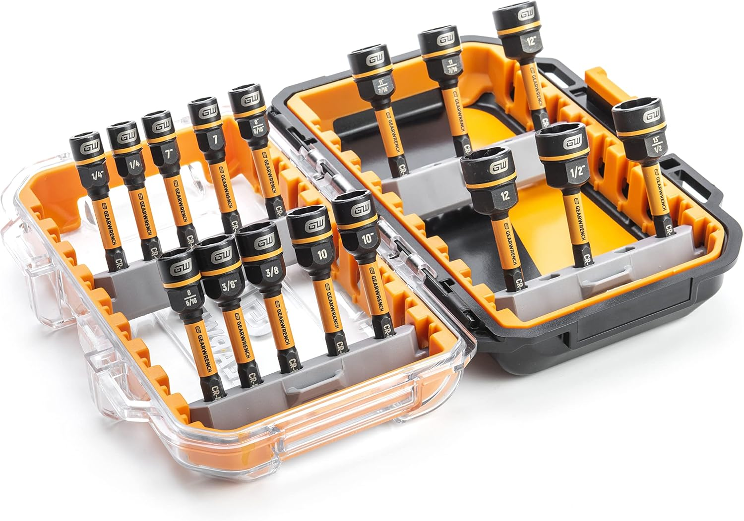 GEARWRENCH 86171-1/4&rdquo; Drive Bolt Biter&trade; Impact Nut Extractor & Driver Set, 16 Pc. image number 4